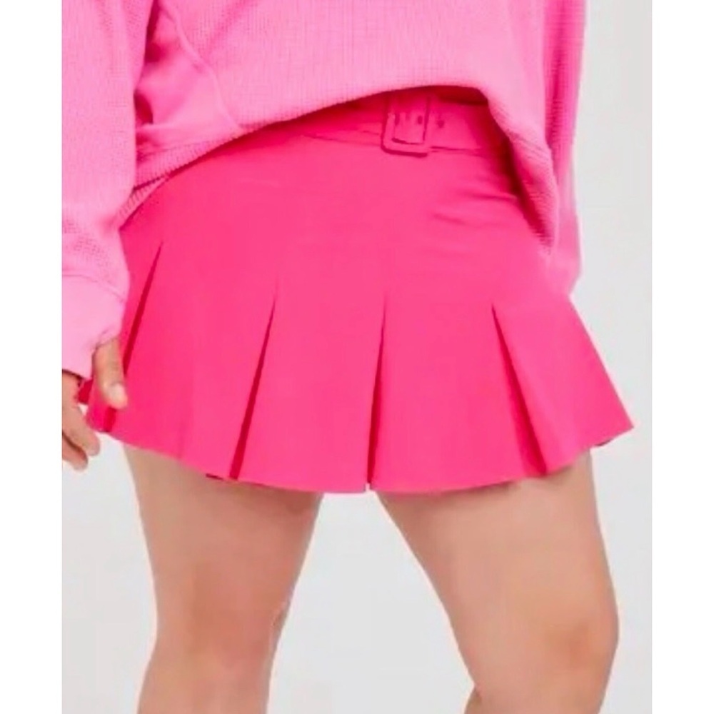 Offline by Aerie Pleated Skort Pink